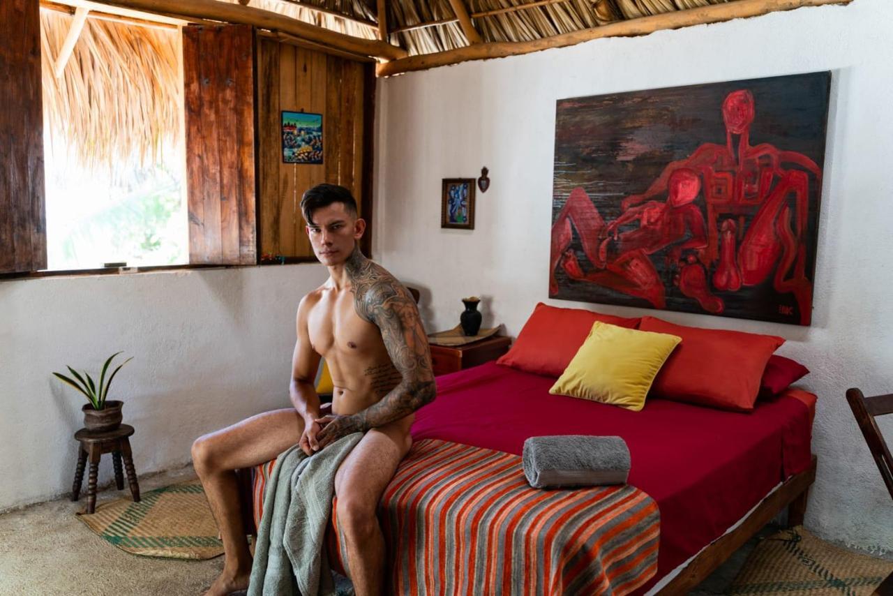 La Maxima & Lgbt Hotell Zipolite Eksteriør bilde
